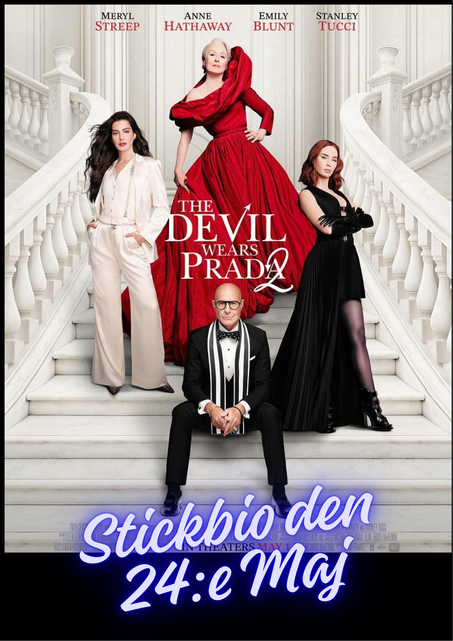 Poster: Stickbio den 24:e Maj