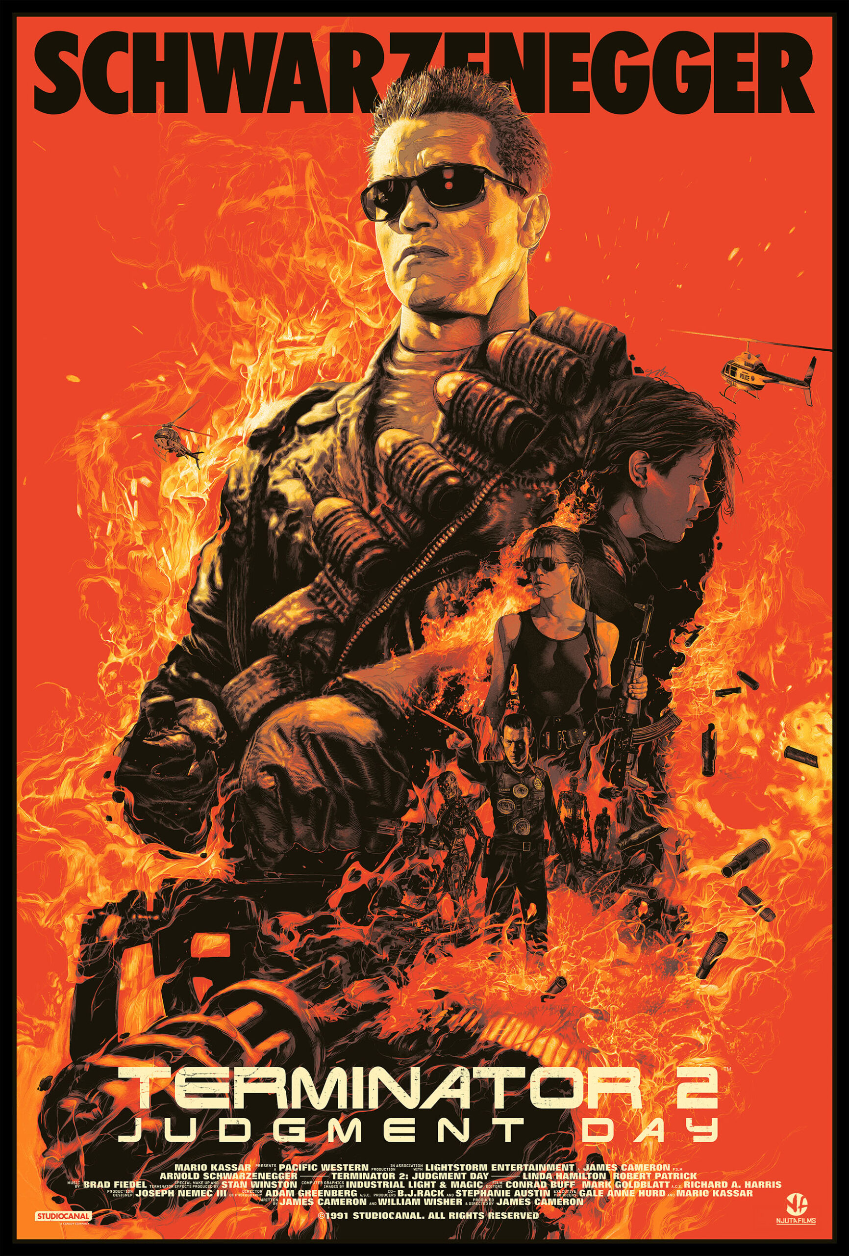 Poster: Terminator 2: Judgment Day - 35th Anniversary
