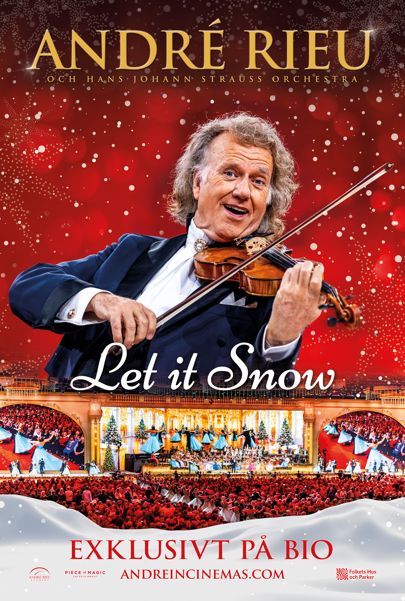 Poster: André Rieu's 2026 Christmas Concert: Let It Snow